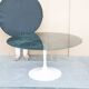 Original knoll tulip dining table (137cm) alpe verdi glossy in new condition!!