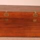 almost a pair of 19th-century marine chests with double locks