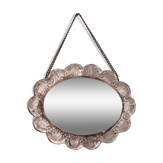 Turkish silver mirror