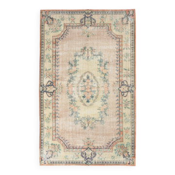 Soft Peach Classic Vintage Rug, 171x275 Cm