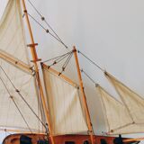 Model of nautical sailboat America 1851