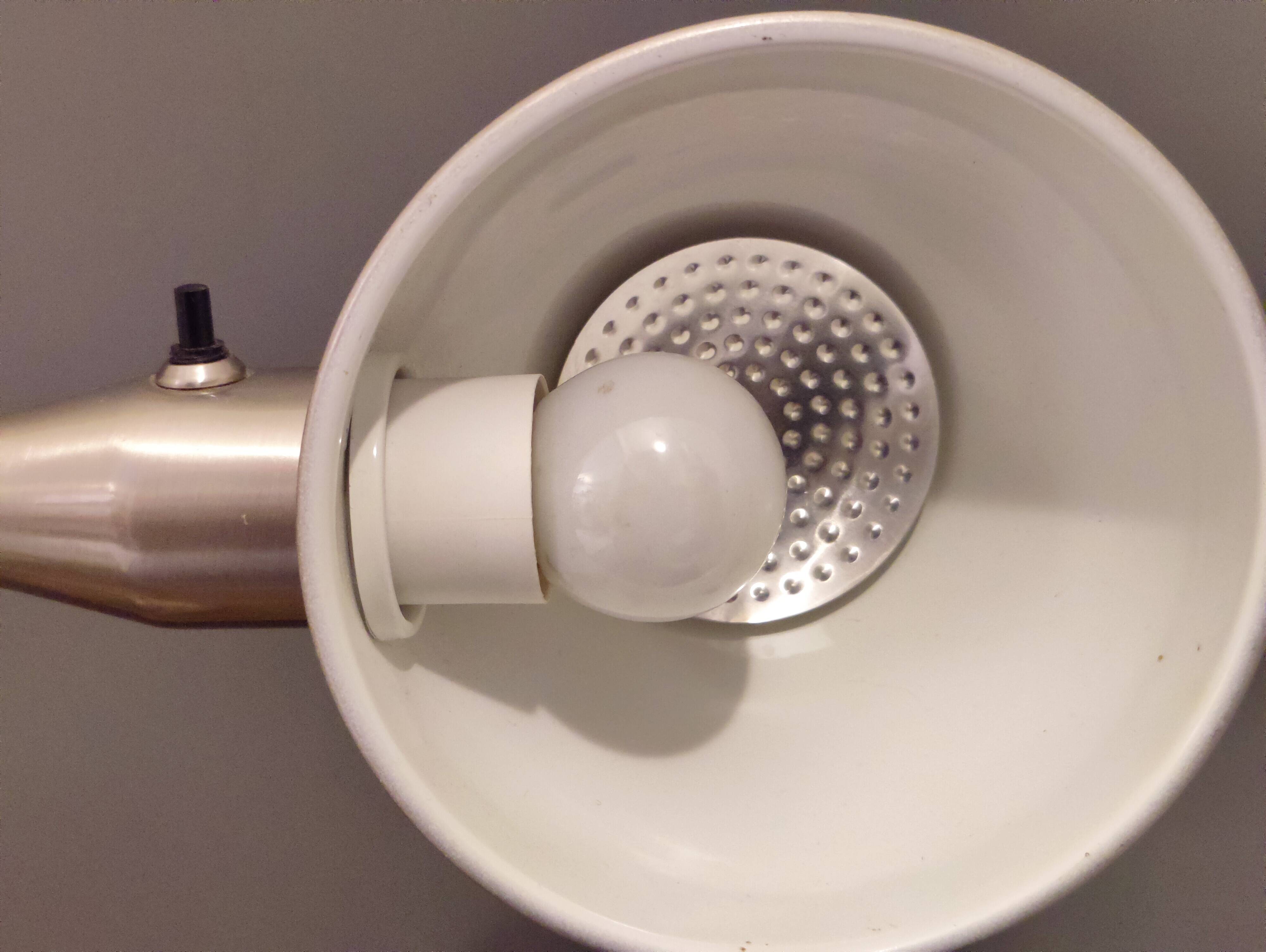 Ikea lamp Format A0103 chrome vintage 1980s