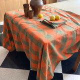 Ensemble de linge de table en coton, 1970