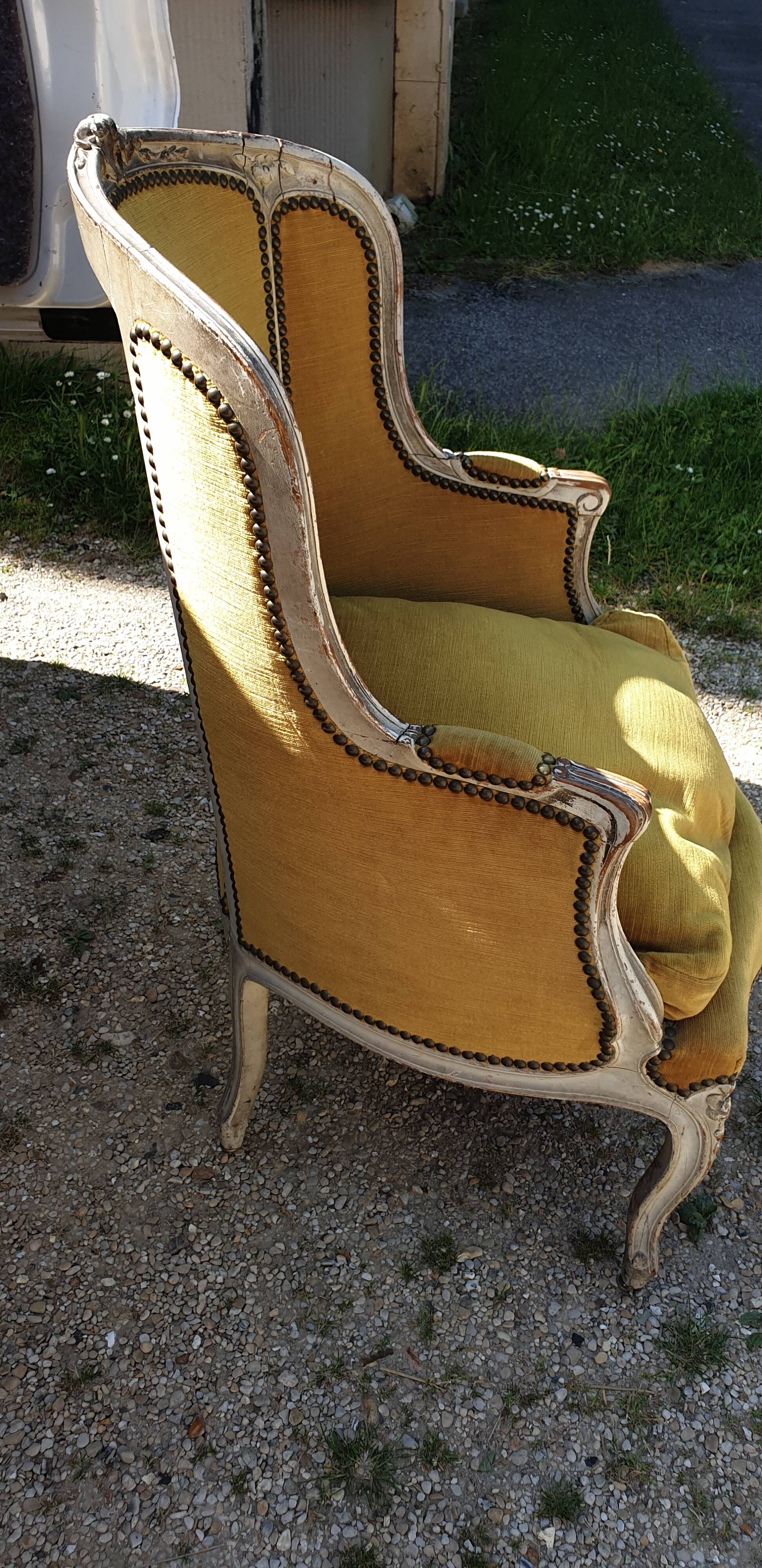 Bergere louis xvi XIXème