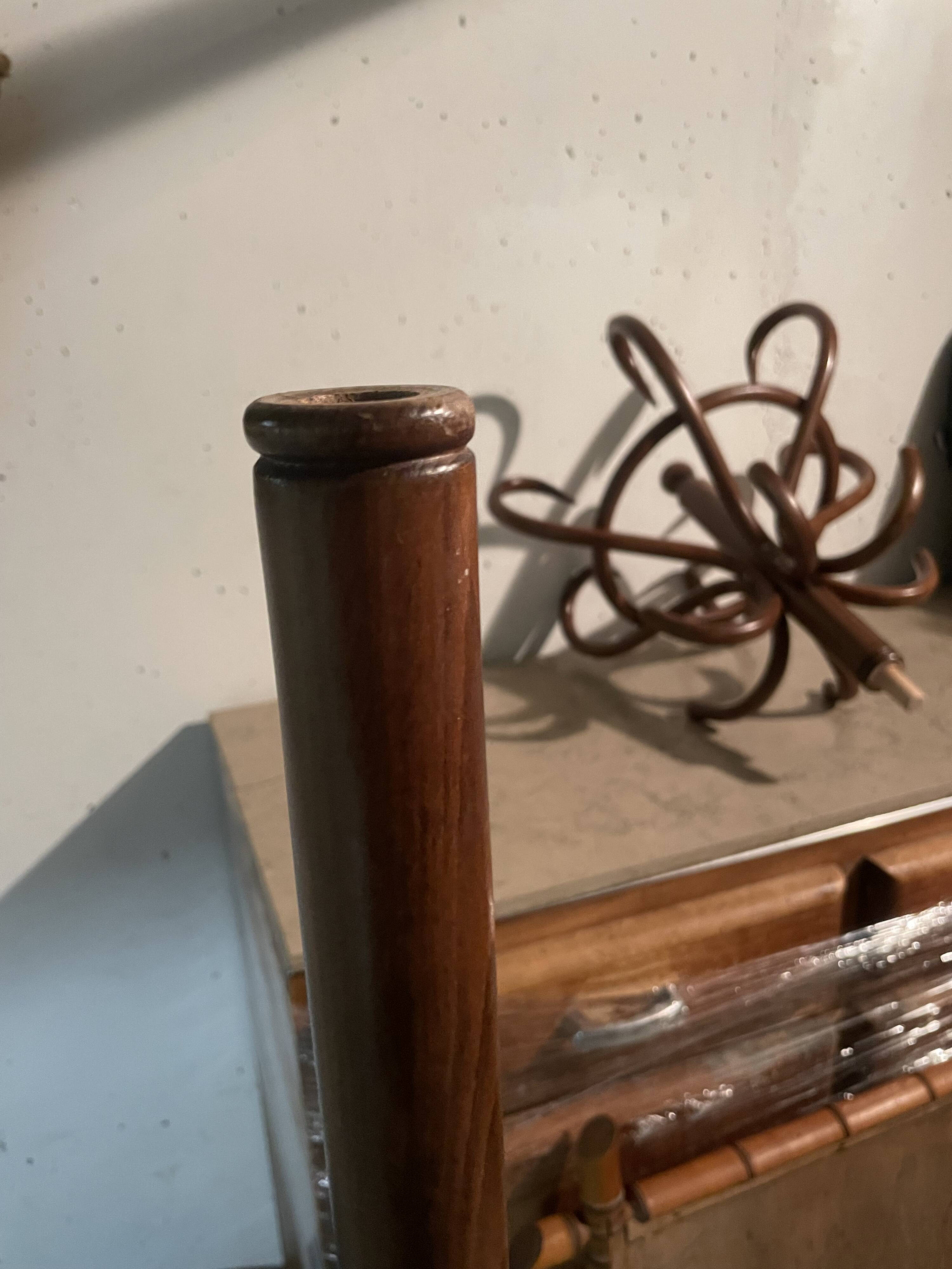 Portemanteau perroquet années 60