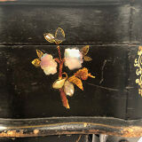 Napoleon III worker in blackened wood gilded