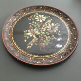 Plat décor floral