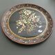 Plat décor floral