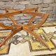 1960s vintage spider leg coffee table