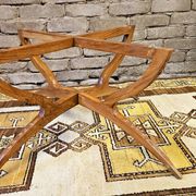 1960s vintage spider leg coffee table