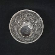 Josef Inwald Barolac Glassware Floral Vase Molded Pressed Frosted Art Glass