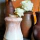 Ceramic vase of St-Uze manufacture Rodaceram 60s