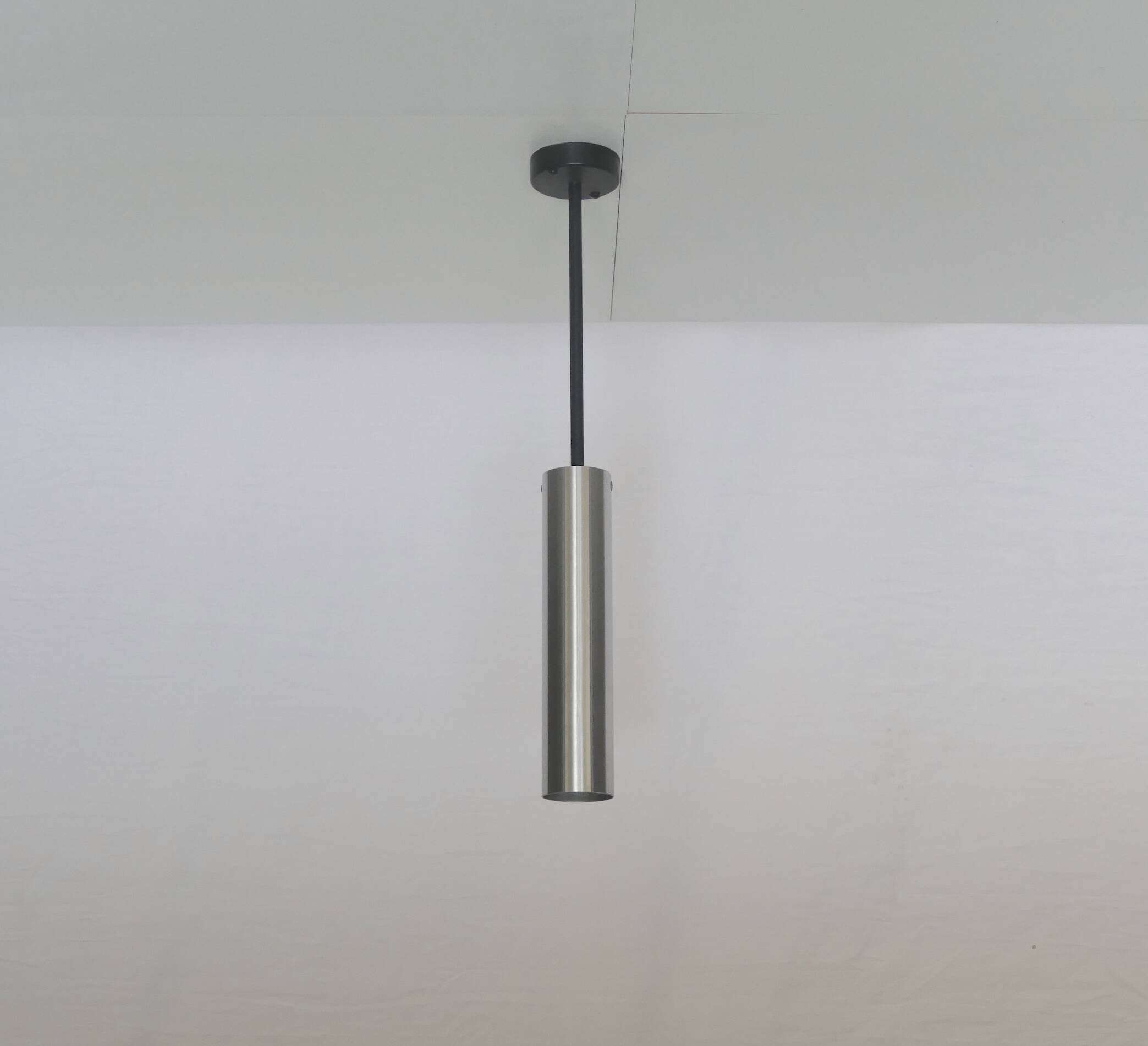 Vintage 1960 pipe suspension. Set of 3.