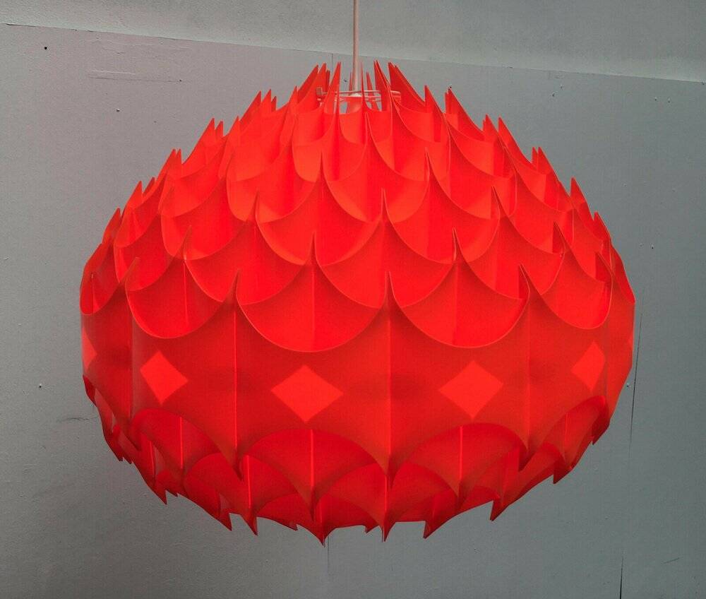 Suspension Rhythmik mid-century by Milanda Havlova for Vest Leuchten, Austria, 1960s.