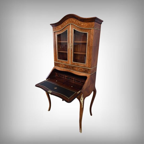 Bureau scriban en palissandre, époque Napoléon III – 2ème partie XIXe