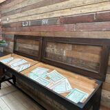 Late 19th century museum display cabinet console