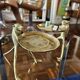 Small sculpture in gilded brass, African craftsmanship.