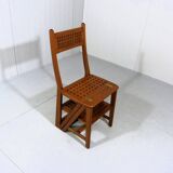 Teak library step chair, Denmark