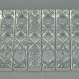 Set of 12 vintage crystal knife holders