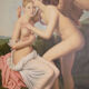 Oil on canvas after François Gérard "psyche and love"