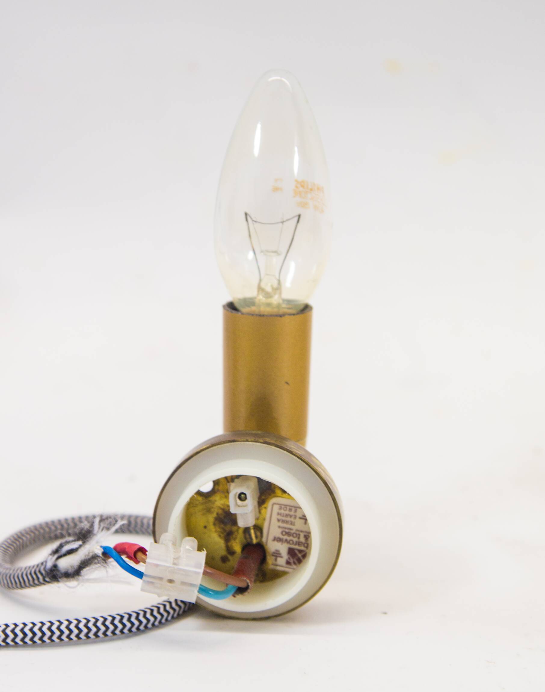 Barovier & Toso wall sconces| Set of 2 | Gold flake glass | Vintage 70's