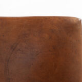 Industrial leather bench ca.1920