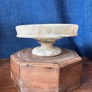Beautiful footed bowl/trinket dish in alabaster.