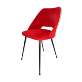 Chaise "cocktail" revêtement Pelfran années 60