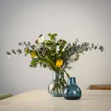 Claude Morin, vase en verre soufflé, France