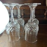 4 verres à eau