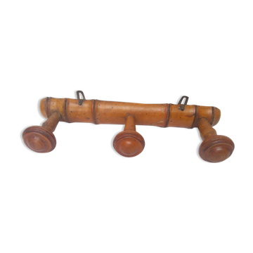 Old wall coat rack