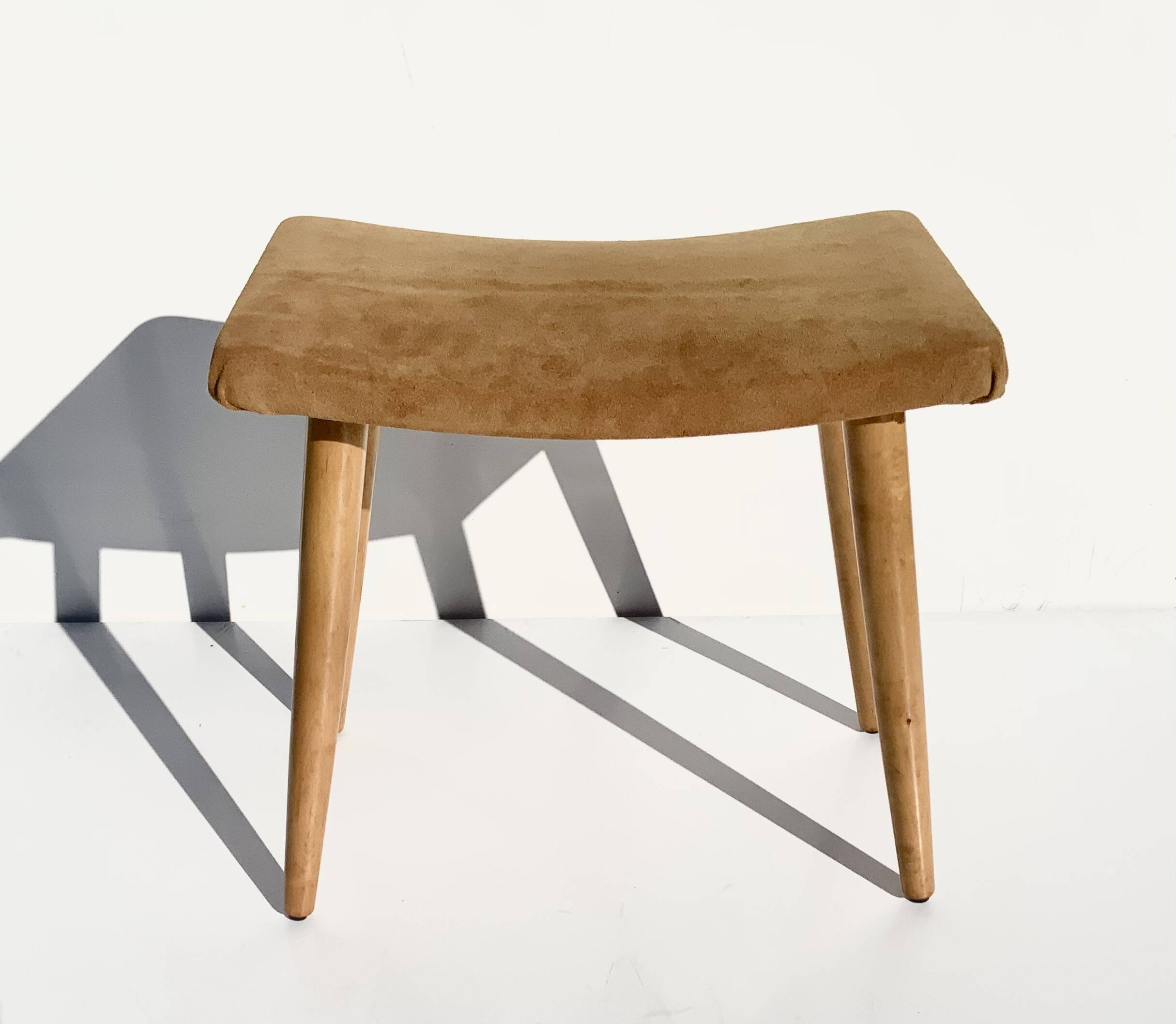 Tabouret vintage rétro suédois "Palle" par Yngve Ekström pour Stolab 1950