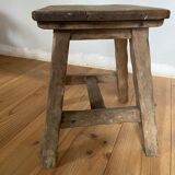 Old farm stool