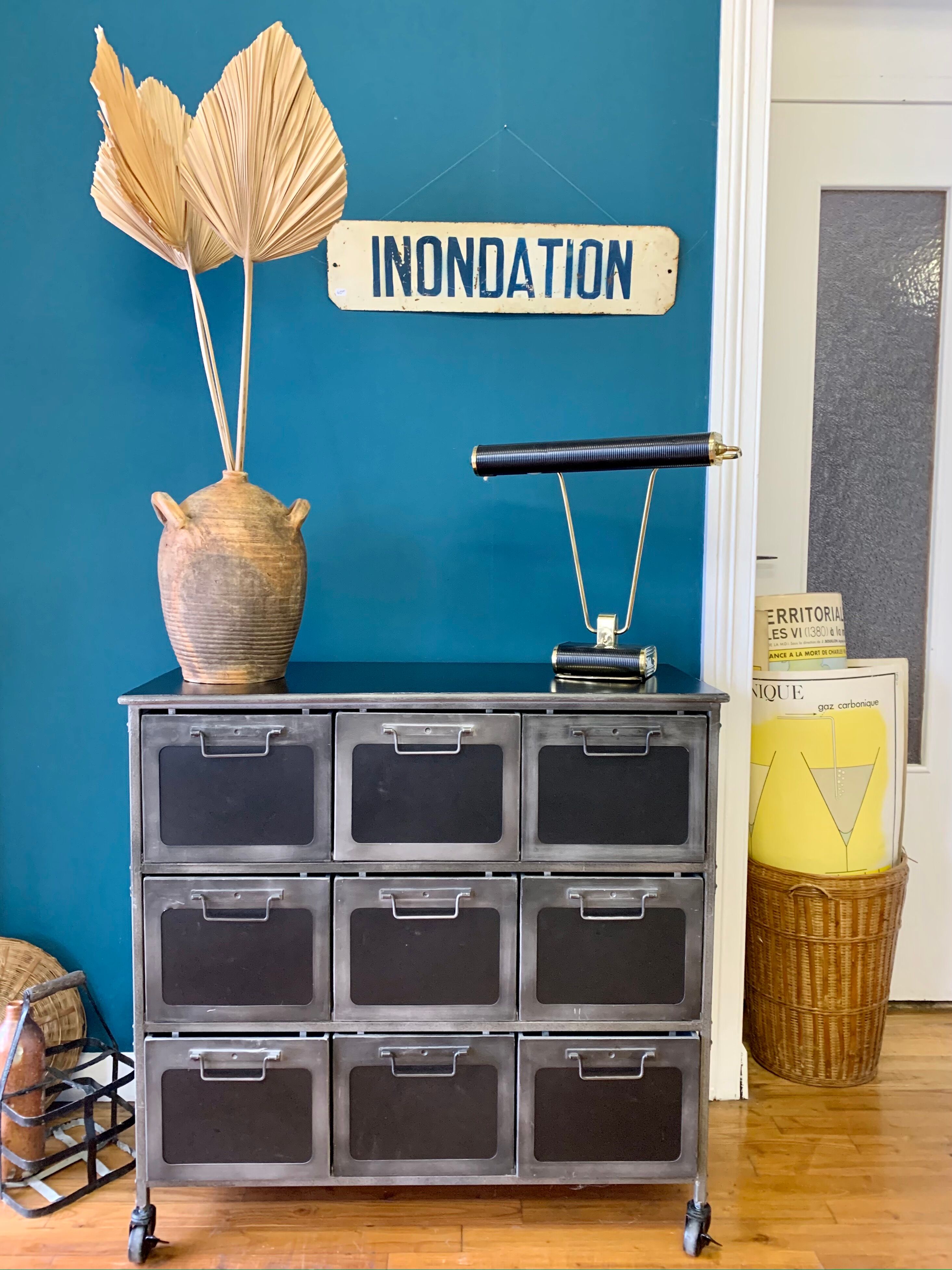 Commode industrielle 9 tiroirs
