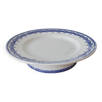 Mikado plate on pedestal from Orchies