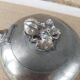 Vintage metal teapot