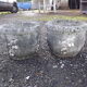 Pair of cache pot in Dordogne 19 th stone