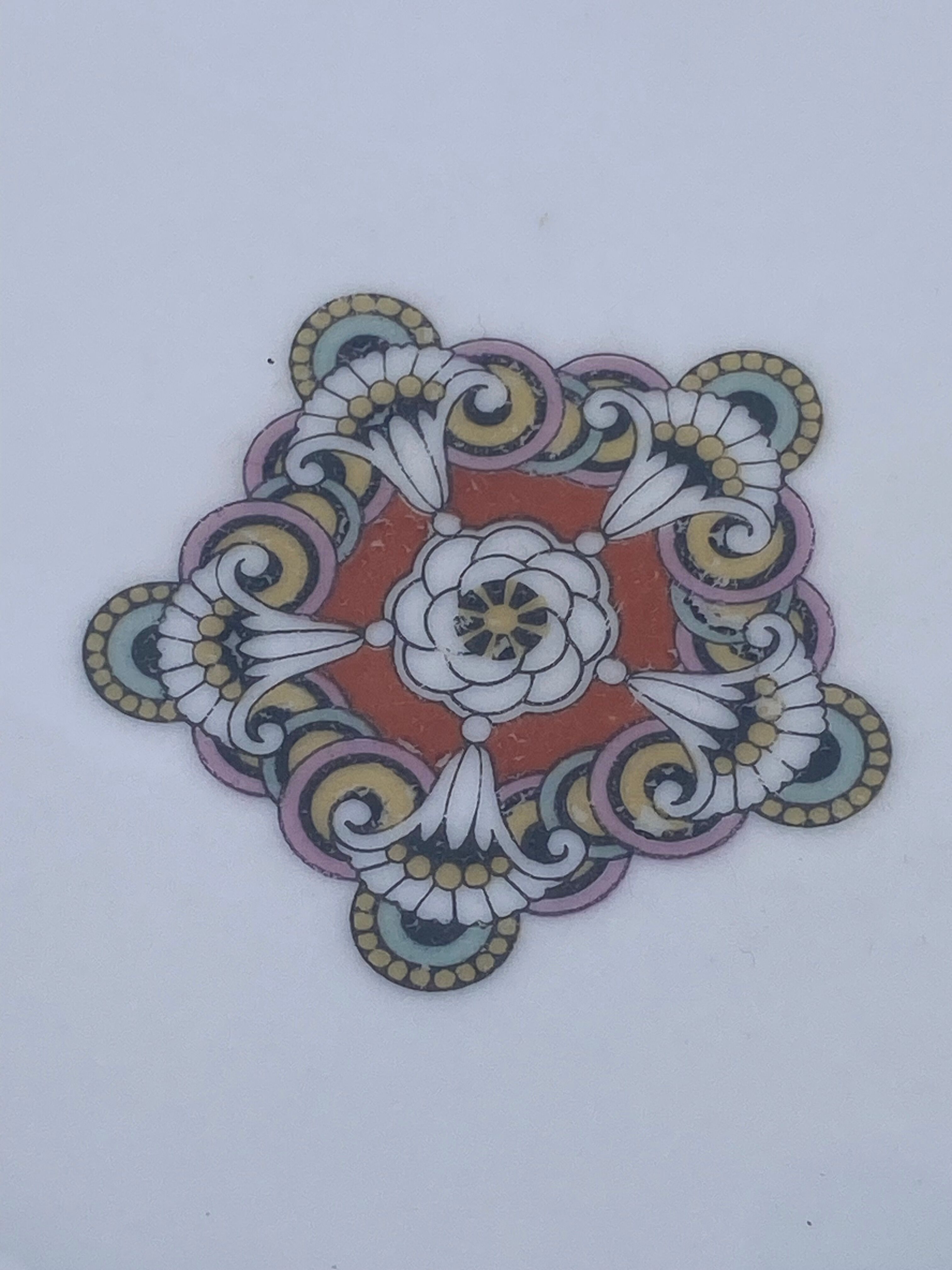 Limoges porcelain salad bowl collab Bernardaud