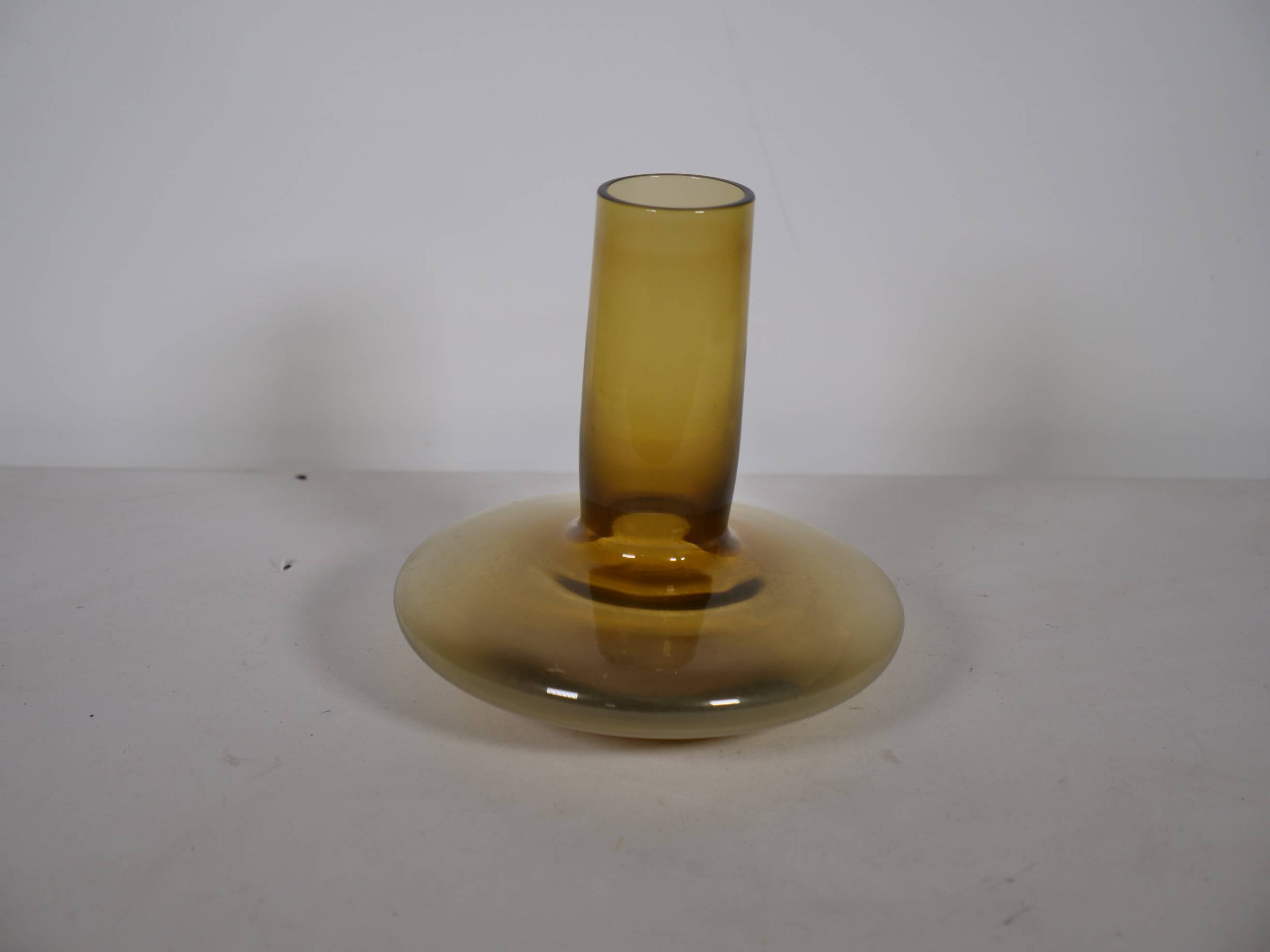 Vase en verre de l'ère spatiale Timo Sarpaneva – années 1960