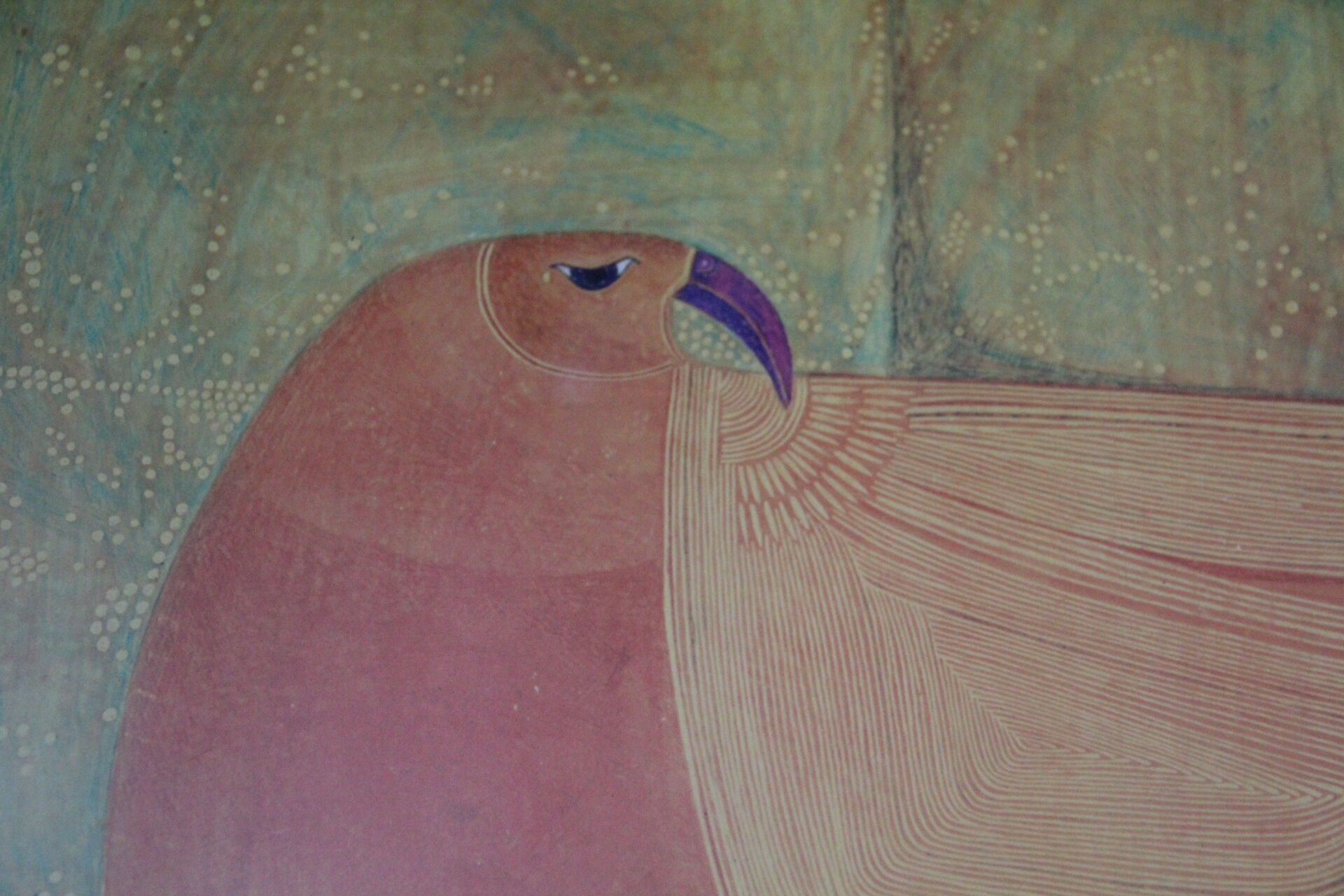 Vintage framed illustration