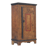 Primitive Rustic Farmhouse Folk Art Painted Bridal Cabinet
