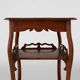 Art Deco side table in full oak, France ca. 1920