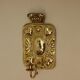 Pair Of Baroque Style Swedish Brass Sconces