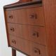 Bureau en teck des années 60 / secrétaire / design danois moderne