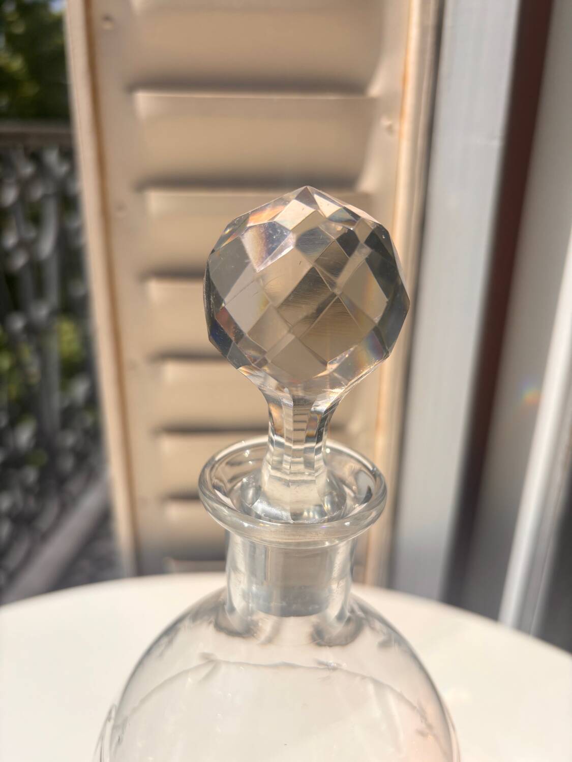 Porto service Baccarat 7p. M. Longchamp