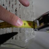 Vintage whisky decanter in chiseled glass