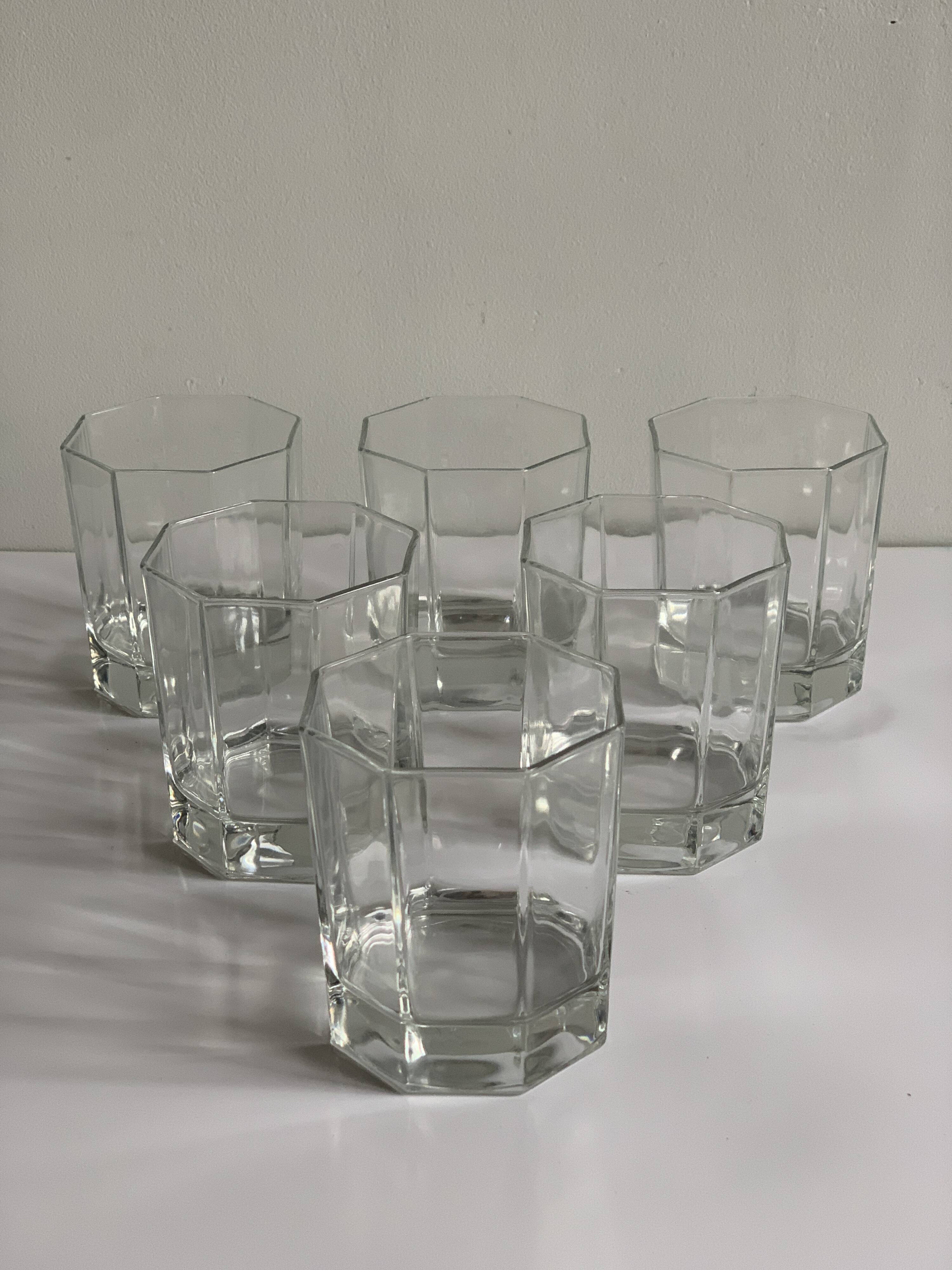 Vintage whiskey glasses