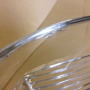 Vase Art déco en cristal de Baccarat