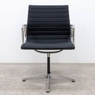Herman Miller EA108 chair in black and chrome