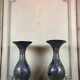 Pair of cloisonné vases, Japan, Meiji period, 19th century